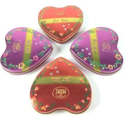 China Metal Heart Tin Boxes supplier