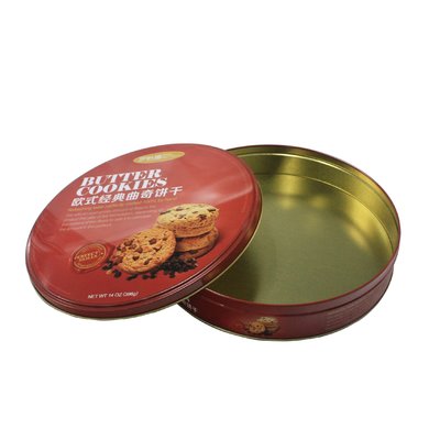 China Fancy Christmas Biscuit Tin Box supplier
