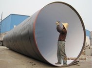 3LPE coating steel pipe/3PE anti-corrosion SSAW steel pipe/API 5L FBE coating welded steel pipe/spiral welded pipe