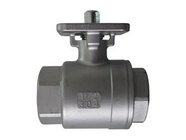 2-pc stainless steel ball valves full port 1000WOG ISO-5211 DIRECT MOUNTING PAD SS316