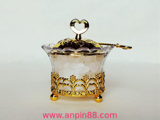 China T1-Arabia Exquisite Gold-plated Louhua Sunflowers Sugar bowl supplier