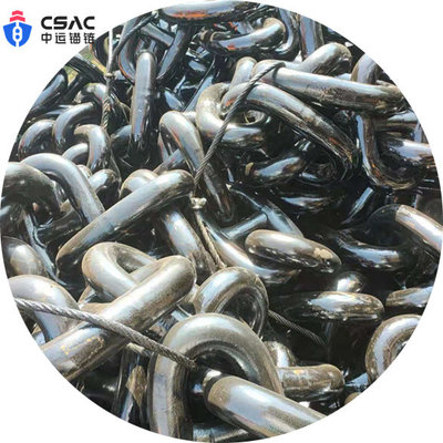China China Supplier 87MM Marine Grade U3 Stud Link Anchor Chain In Stock supplier