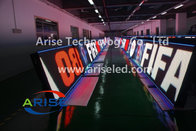 Soundboss P12mm outdoor football LED perimeter advertising display IP65 with CE & RoHS