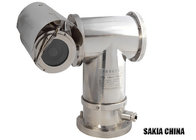 2.2MP 20X Auto Tracking Heavy Duty Explosion Proof PTZ Camera With Wiper System