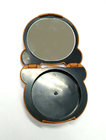 Bear Cosmetic Powder Compact container Metal case