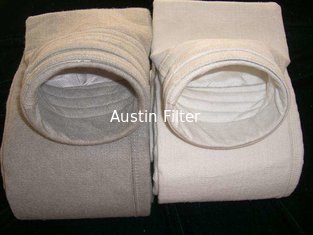 polyester nonwoven dust filter bag used in casting house dedusting filter house less than 130 degree C