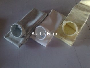 Needle punched  polyester/scrim  dust collector filter bag with water and oil repellent 550gsm used in SAF dedusting
