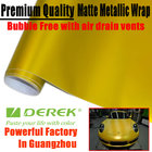 Matte Metallic Car Wrapping Films - Matte Metallic Gold