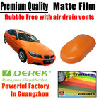 Matte Car Wraps Vinyl Film - Matte Coffee/Brown/Chocolate Car Wrapping Film