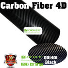 4D Glossy & Shiney Carbon Fiber Vinyl Wrapping Films--Black