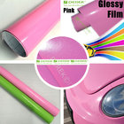Glossy Car Wrapping Vinyl Films--Glossy Pink