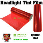 Car Headlight Tint Film 3 layers 0.3*10m/roll - Jet Black