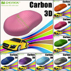 3D Carbon Fiber Vinyl Wrapping Film bubble free 1.52*30m/roll - Purple