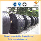 H type chevron Rubber Conveyor Belt for Wood Pellet Production