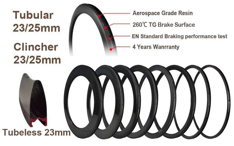 China best Carbon 50mm wheels on sales
