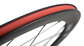 carbon 38mm wheel,carbon clincher bike wheles(red hubs+black spokes+red nipples)