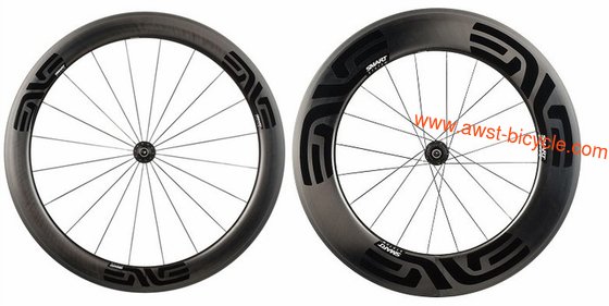 ixed gear carbon wheelset 88mm carbon wheel with 12K finish with free shipping carbon wheel China
