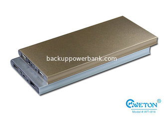 China Compact Slim 4400mAh Gift Power Bank , MP3 / MP4 / PC Portable Mobile Power Bank USB 18650 supplier