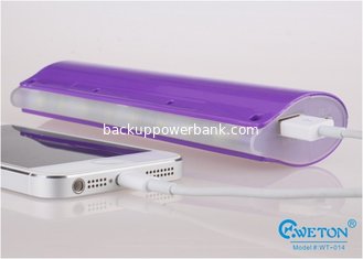 China Li-ion High Capacity Power Bank 12000 mah With 8 LED Lantern For Outdoor Lighting supplier