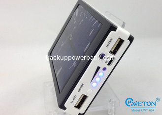 China Dual USB Portable Solar Power Bank 10000mAh For Mobile Phones And Tablets supplier