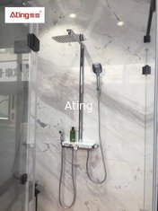 China thermostatic shower sets Luxury Rain Shower faucets with hand shower bidet faucet water outlet  AT-H001 supplier