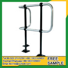 Reading Ball tube handrail Steel balustrades ball joint stanchion railing for industry use