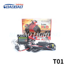 China T01 H4 bulb with lens 35w 55w motorcycle hid xenon conversion kit supplier