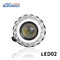 LED02 Double angel eye without fan motorcycle led headlight projector lens supplier