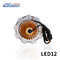 LED12 Double angel eye without fan motorcycle led headlight projector lens supplier
