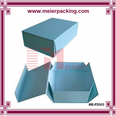 China Eco friendly paper gift box, recycle custom handmade paper box for shoe ME-FD003 supplier