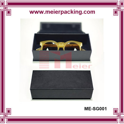 China Spectacle cases, glasses paper box, black magnetic closure cardboard box   ME-SG001 supplier