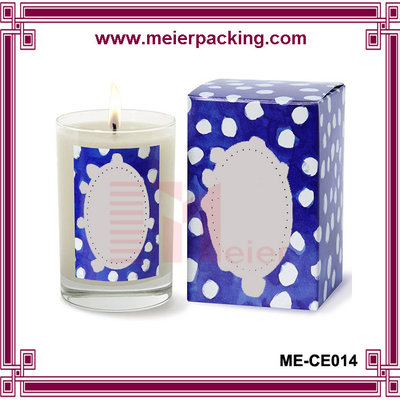 China Candle Box/Recycle Custom Printed Paper Candle Box ME-CE014 supplier