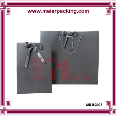 China Custom high end gift paper bags/Luxury design suit packaging paper bags for wholesale ME-BG027 supplier