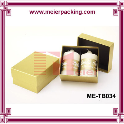 China Custom printing scented candle packaging box custom candle box paper candle box ME-TB034 supplier