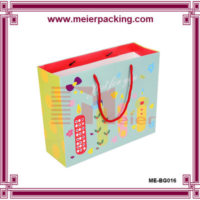 China Cute Party Paper Bag/Cartoon gift paper bag/Custom Paper Gift Bags for Child Toy  ME-BG016 supplier