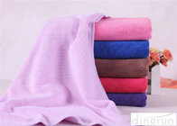 100% Polyester Towels Solid Color , Personalized Beach Towels For Adults 