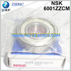 China Japan NSK 6001ZZCM 12X28X8 mm Radial Deep Groove Ball Bearing supplier