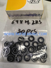 China Miniature deep groove ball bearing EZO 698-H-2RS SS698-2RS 8*19*6mm supplier
