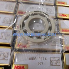 China 6003PEEK NSK ceramic groove ball bearing supplier