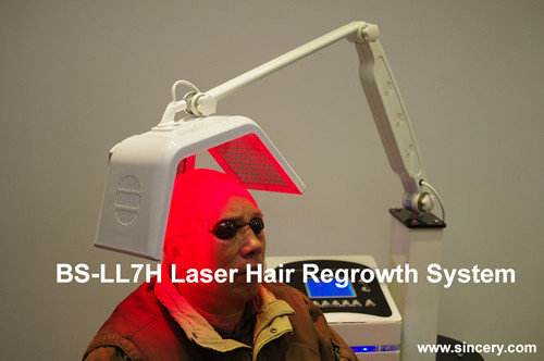 China Biochemical PDT LED Laser diode hair regrowth machine for hair lossing supplier