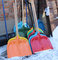 High quality FRP Snow shovel against the cold and UV, Snow Push Shovel, Snow pusher