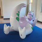 Beile Custom PVC Giant Inflatable Sexy Purple Dragon With SPH For Sale
