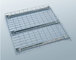 For warehouse storage zinc metal scaffold decking