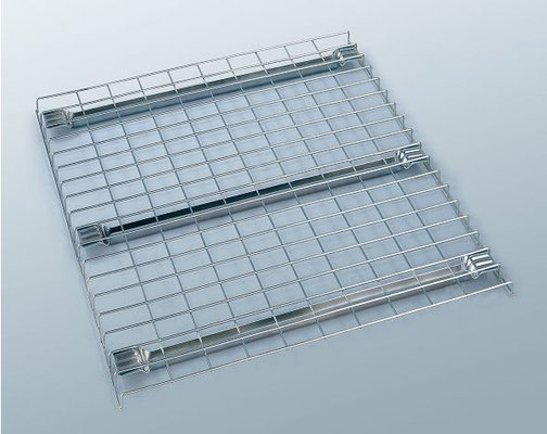 Heavy gauge galvanized wire mesh decking panels