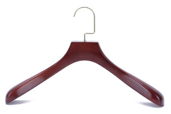 China Betterall Flat Hook Wooden Material Anti-slip Luxury Wooden Hangers supplier