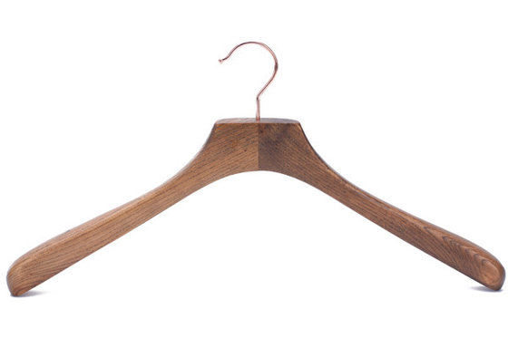 China Betterall Natural Hardwood Jacket Coat Clothing Type Luxury Wooden Hangers supplier