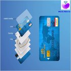 PVC Strong Coated Overlay Film /for protective film of bank card, social security card, IC card, RF card and others