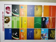 A4 A3 Size 0.12-0.76mm Thickness Inlay Sheet / Offset Printing PVC Foam Core Sheet Board