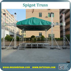 Aluminum truss system dome truss roof tent for outdoor concert with 290*290mm square spigot truss