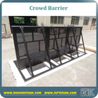 Custom crowd barrier with black color stage barricades